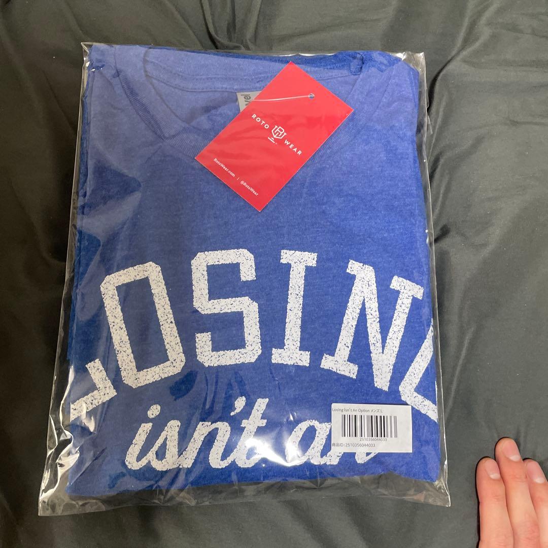 ドジャース 山本由伸投手Losing isn't an Option Tシャツ