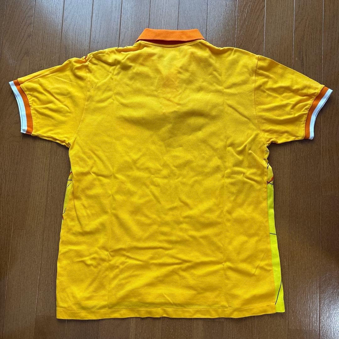 清水エスパルス　イエローマップデザインポロシャツ L