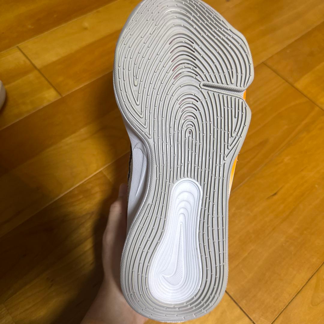 NIKE GT Hustle 03オレンジ バスケットボールシューズ