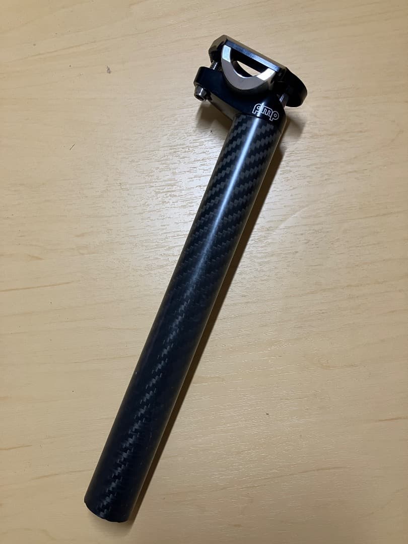 PMP 軽量カーボンシートポストφ27.2mm　220mm 166g中古