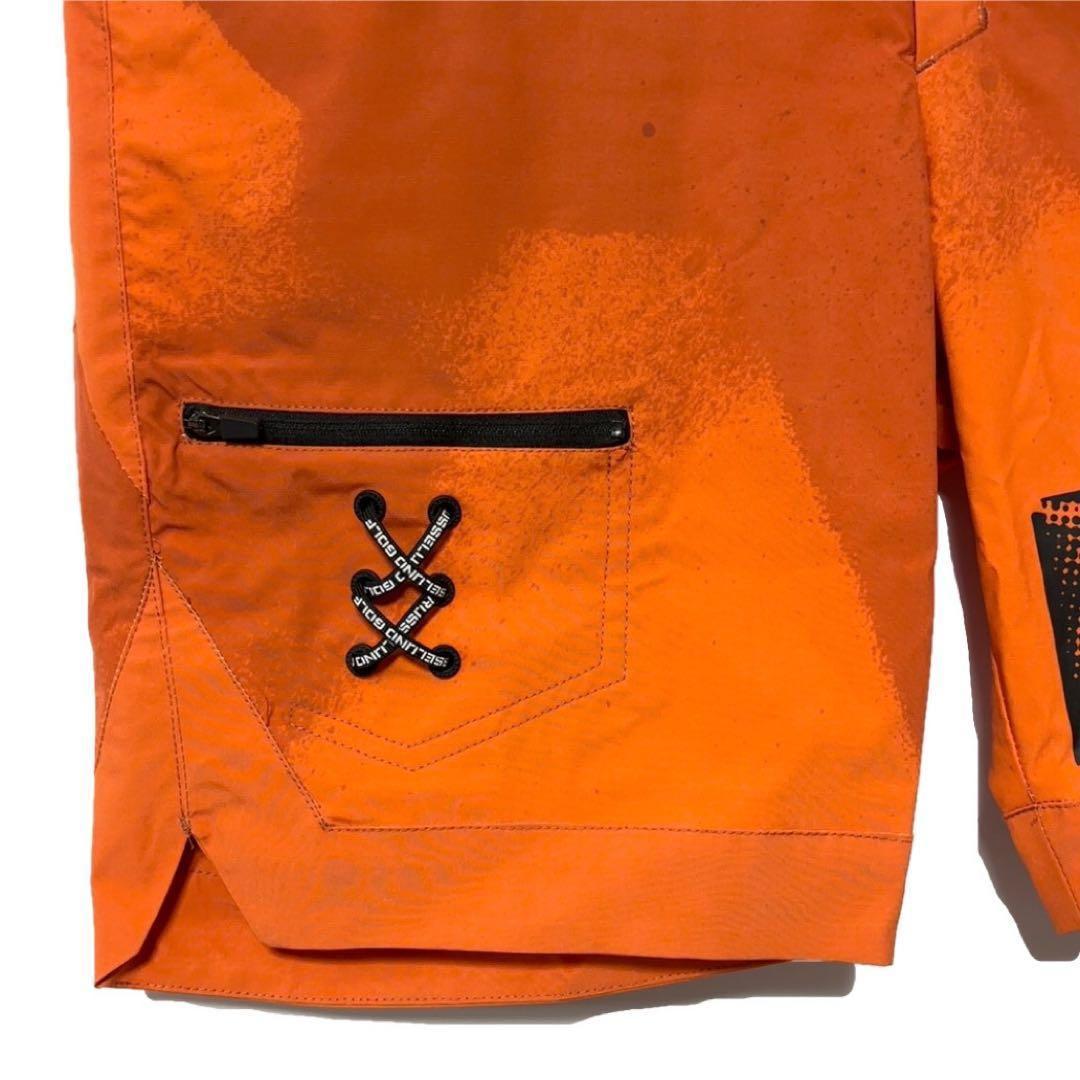 新品 ラッセルノ ゴルフ RSGロゴ スプレー モックネック セットアップ L