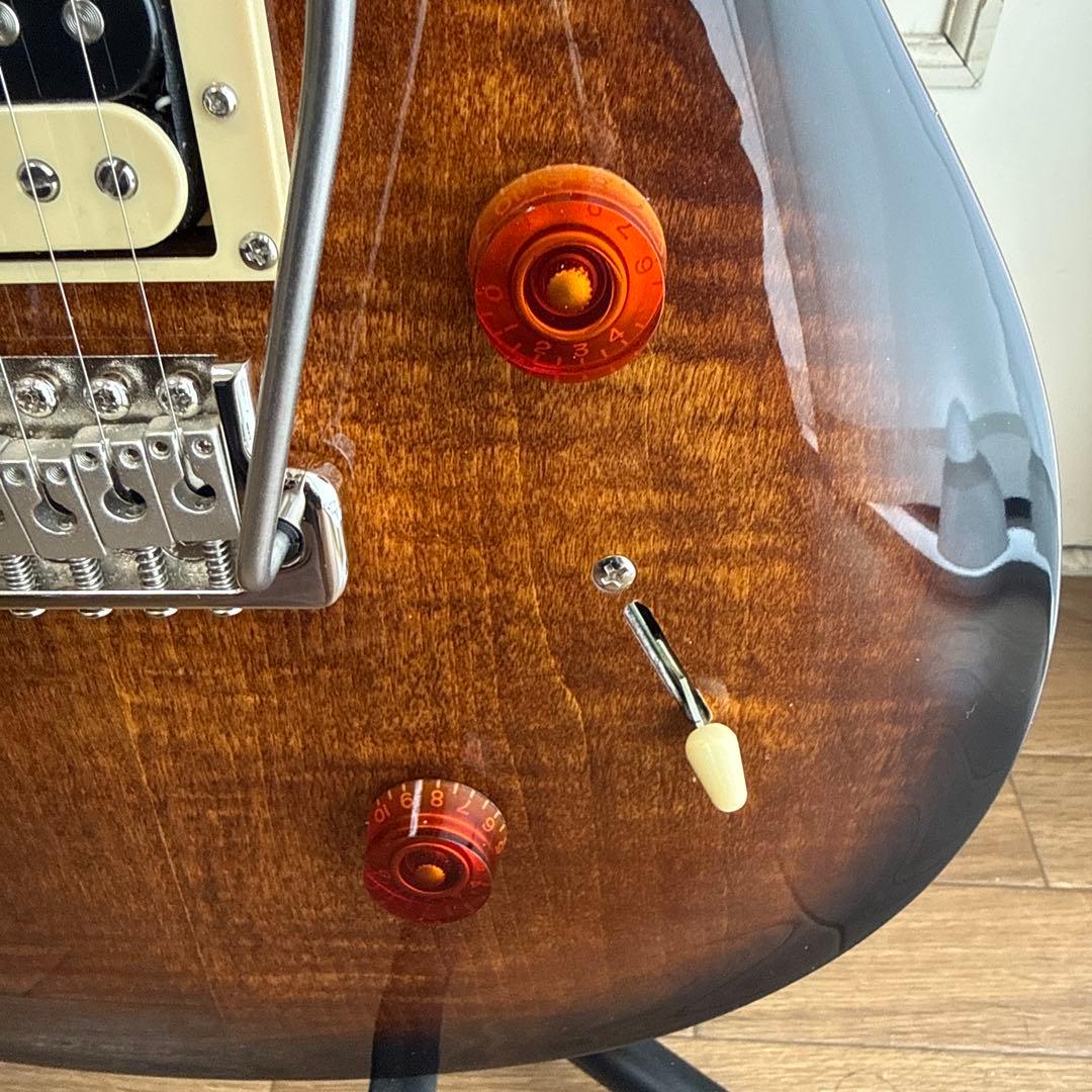 ギター PRS SE Custom24 Black Gold Burst