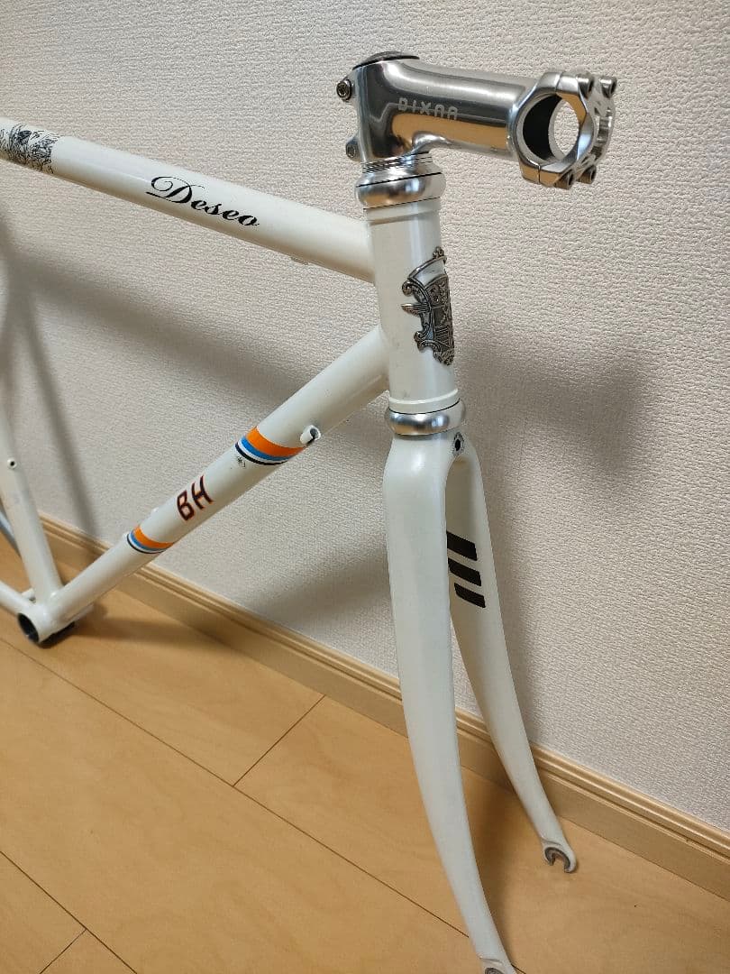 BH deseo クロモリフレームセット ロードバイク レイノルズ 52サイズ