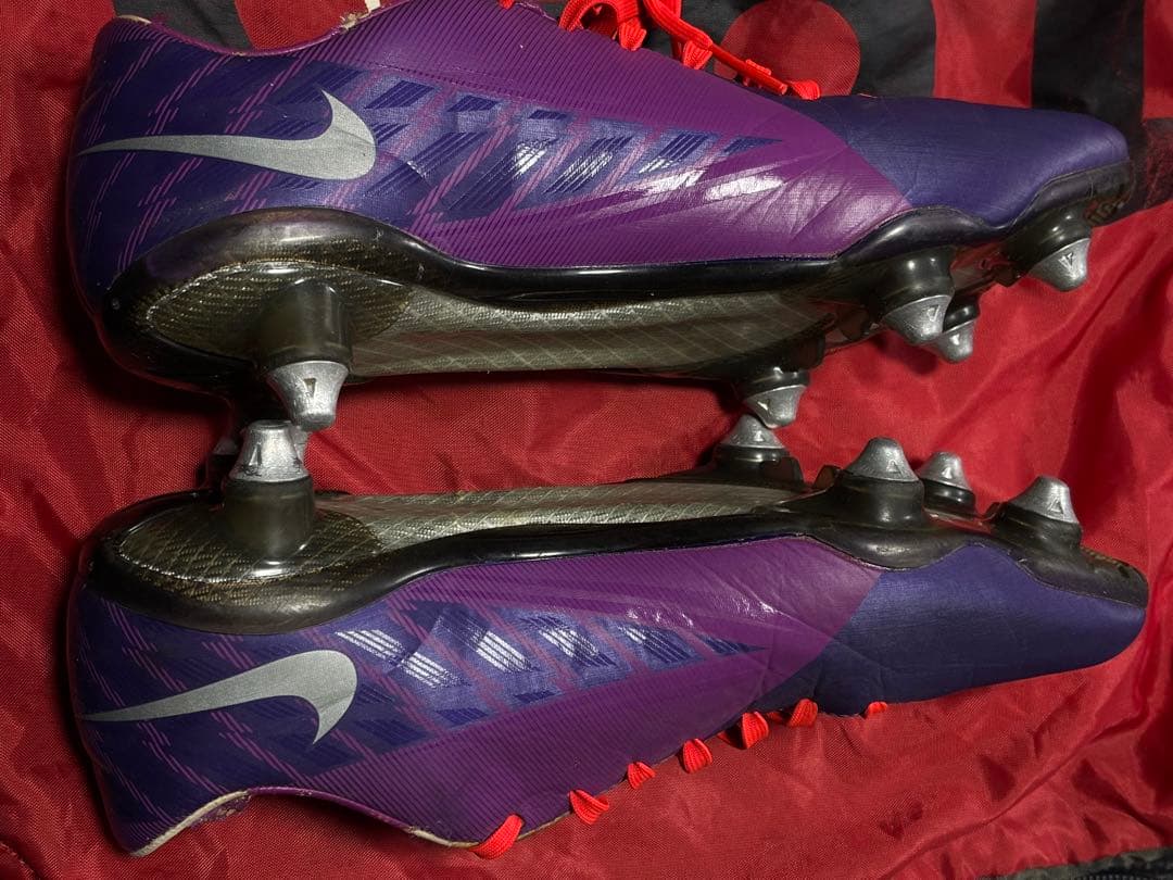 Nike サッカーシューズ 紫/オレンジ26.5cm