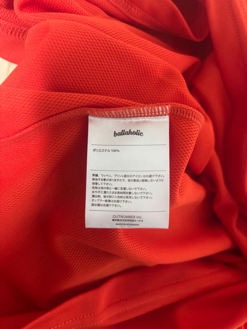 ballaholic レッド タンクトップ XLサイズ