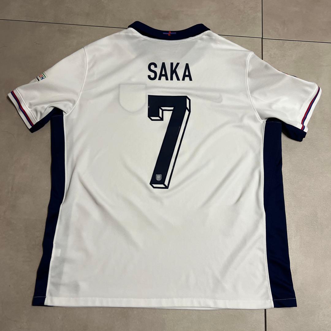 イングランド代表レプリカユニフォーム 7番 SAKA