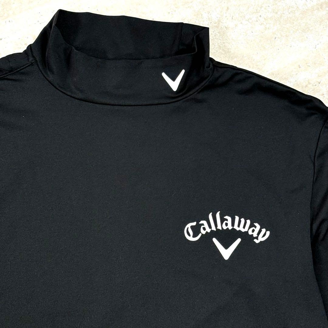 キャロウェイ Callaway モックネックシャツ M ブラック インナー
