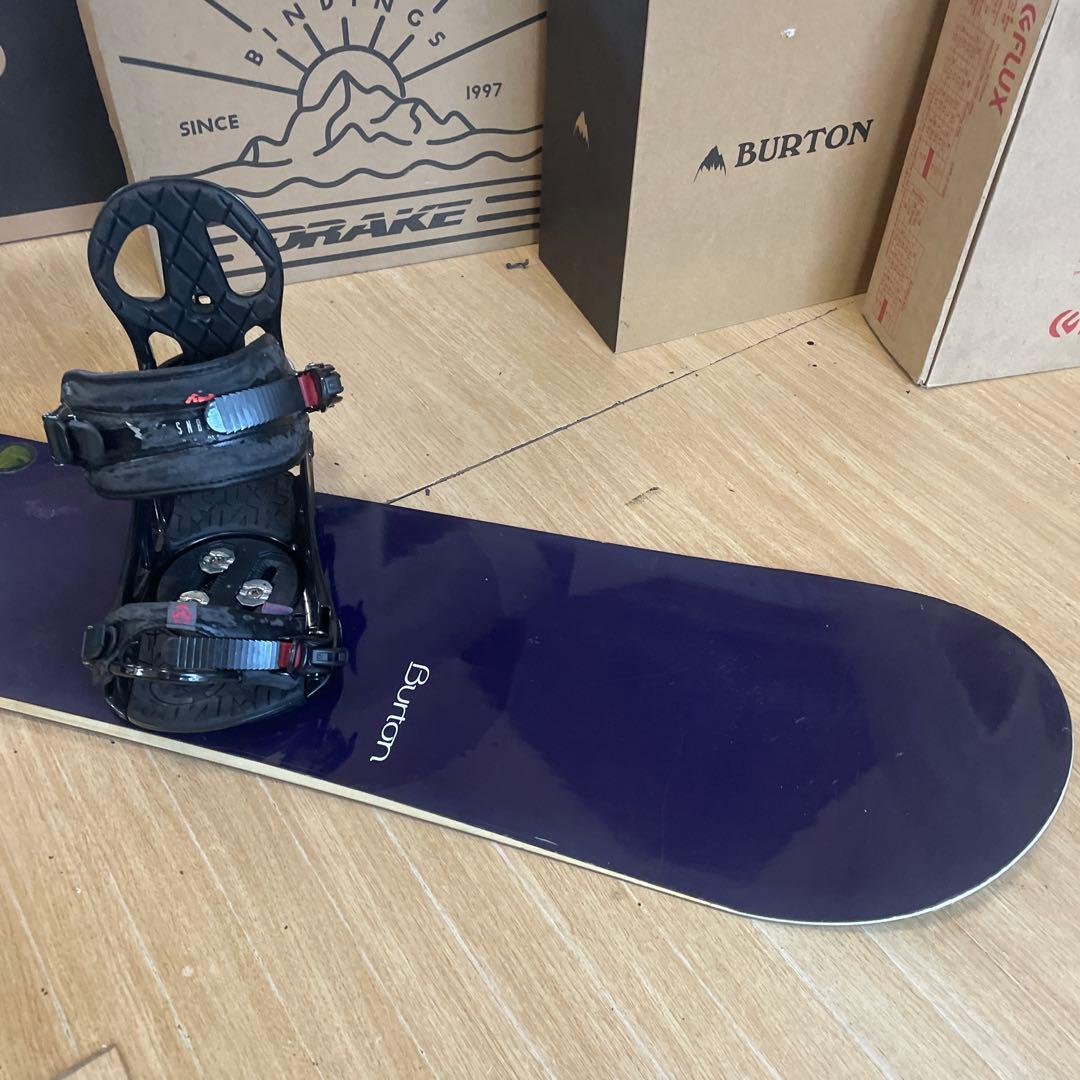 BURTON×K2　バイン付きスノーボードセット　テリエモデル　バートン