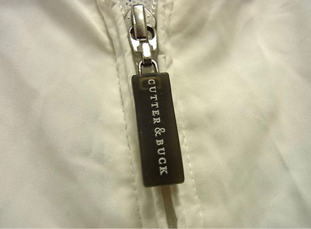 美品●CUTTER&BUCK 2WAY 長袖 半袖 ジップジャケット メンズL
