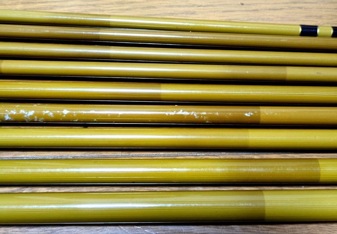 【まとめ売り】へら竿　竹龍 ヘラブナ竿 EX六〜十八 9本セット