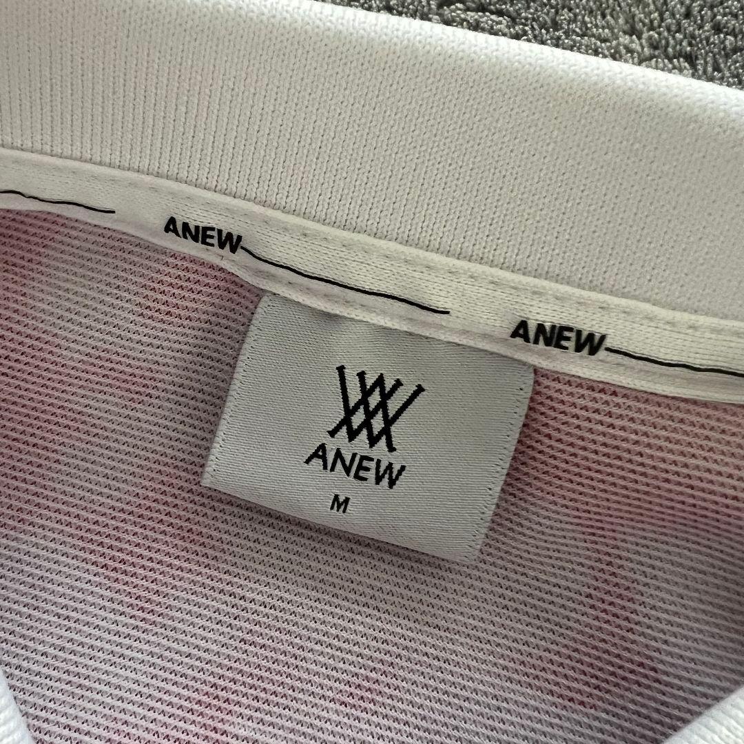 ANEW GOLF アニューゴルフ　セットアップ　ポロシャツ　スカート　ロゴ