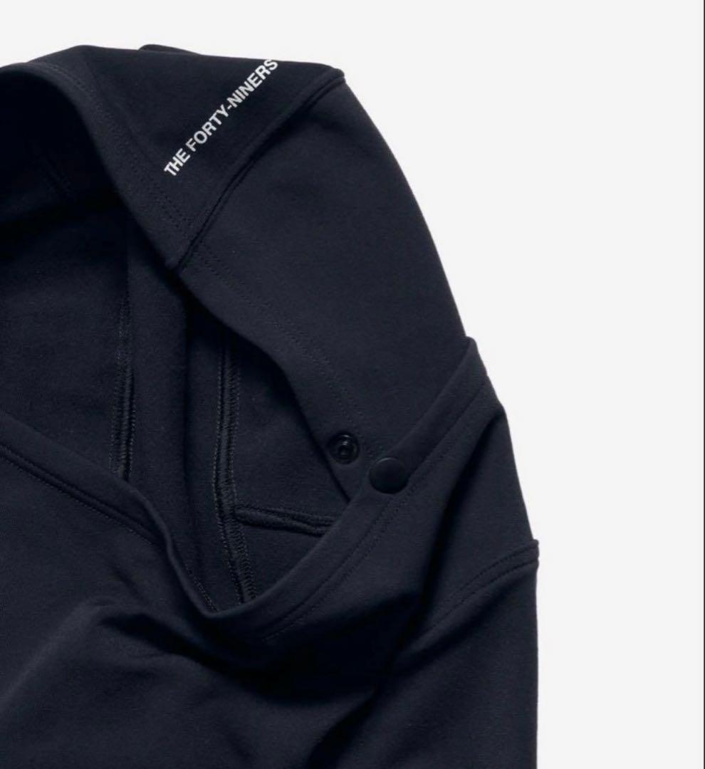 TFW49 LS BRUSHED HOODIE L チャコール