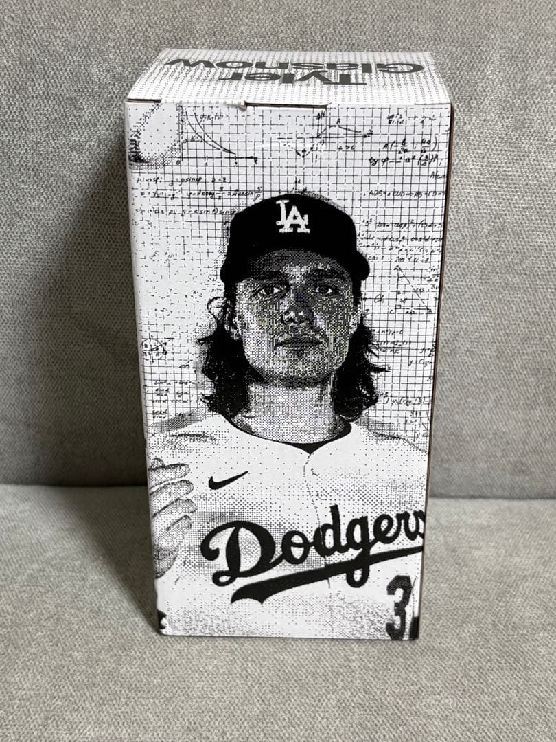 ワールドシリーズ世界一！グラスノー投手 MLB ドジャース ボブルヘッド