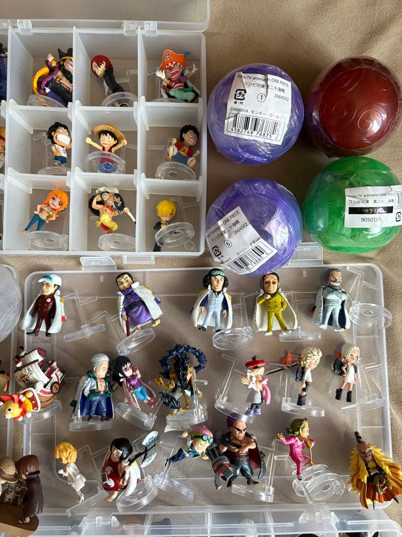 ONE PIECE ワンピの実　103体セット　ルフィ　ニカ　ゴーイングメリー号