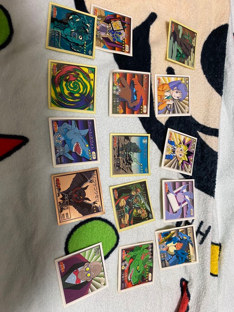 激レア　遊戯王シール(アマダ) 青眼の白竜有り