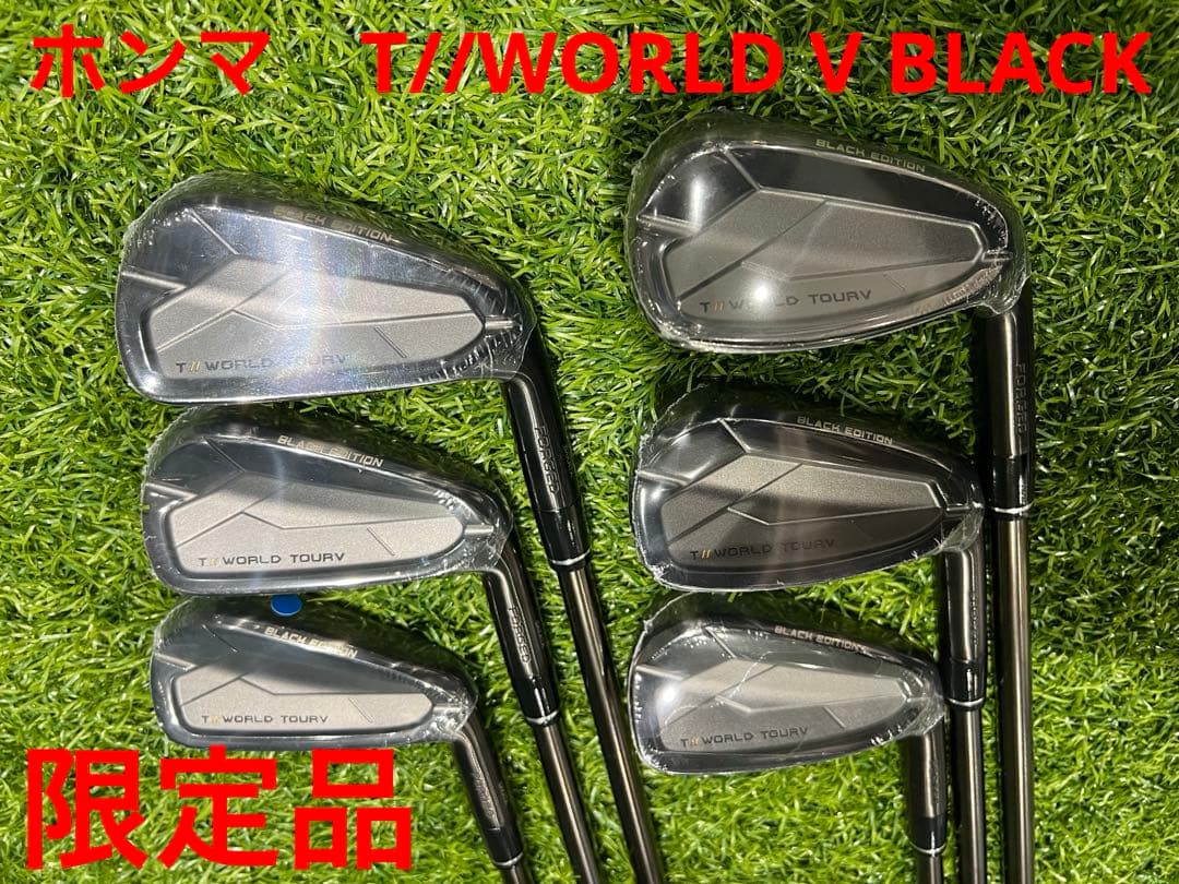 HONMA T//WORLD V BLACK EDITION IRON アイアン