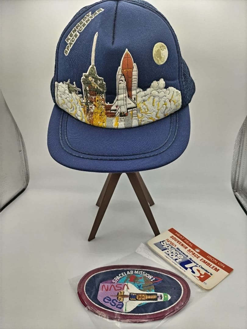 NASA/ケネディ宇宙センターグッズ(Cap.ワッペン.Zippoライター)