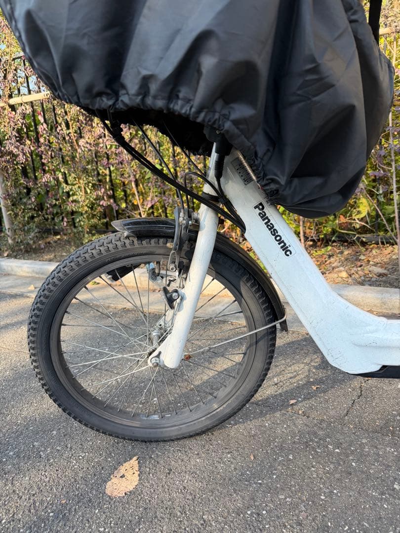 パナソニック 電動アシスト自転車　BE-ENMK03 白　送料込み