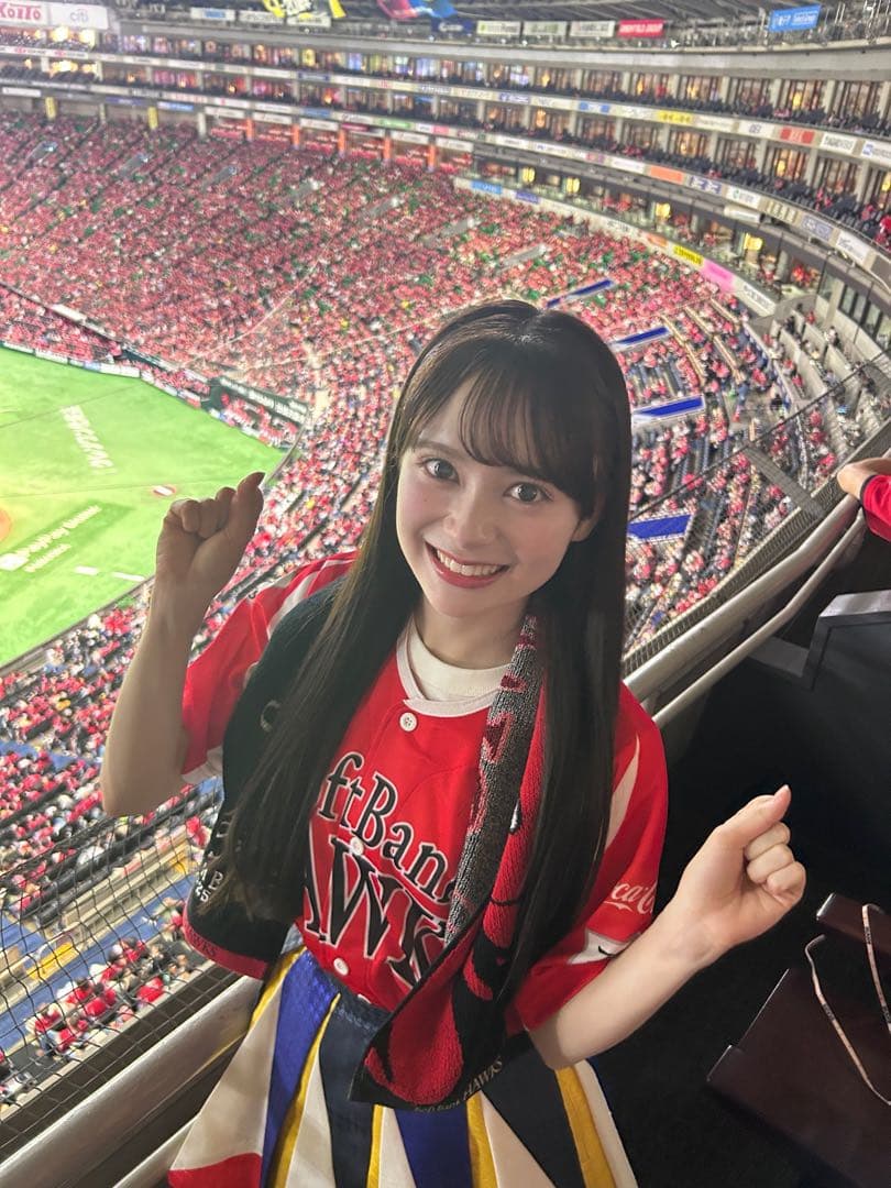 福岡ソフトバンクホークスレプリカユニフォーム AKB48伊藤百花 3XL