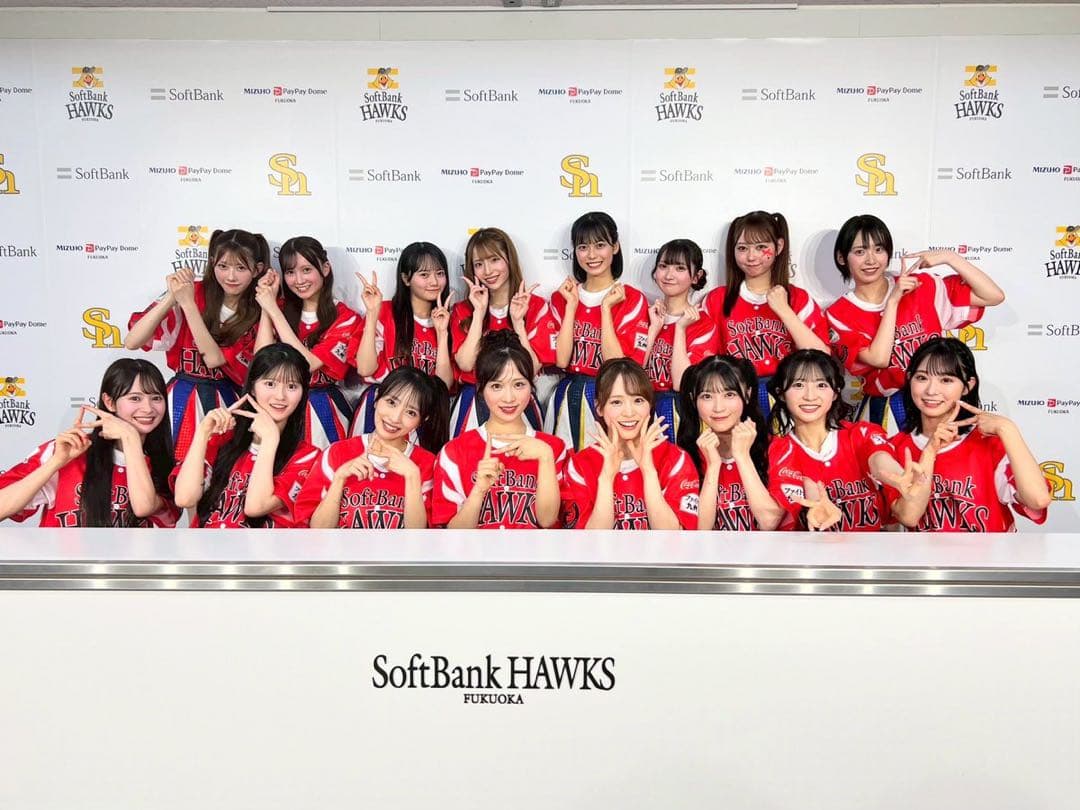 福岡ソフトバンクホークスレプリカユニフォーム AKB48伊藤百花 3XL
