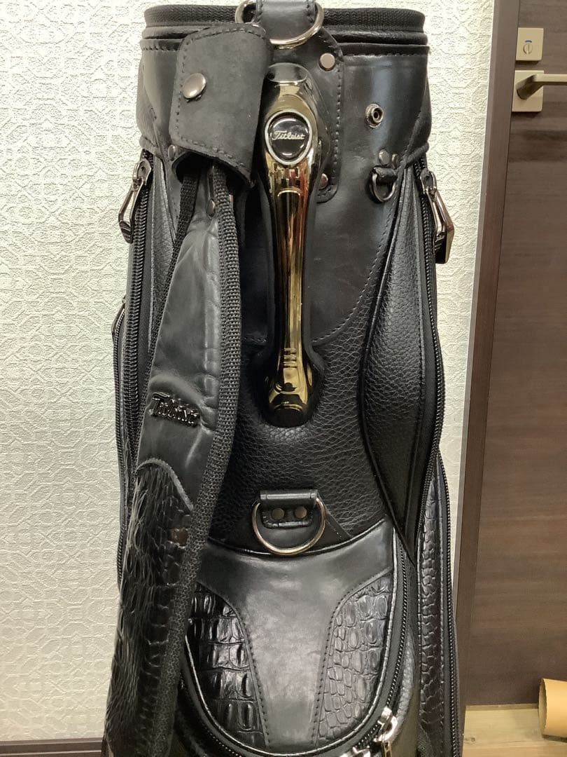 Titleist Black LIMITEDゴルフバッグ キャディーバック　本皮