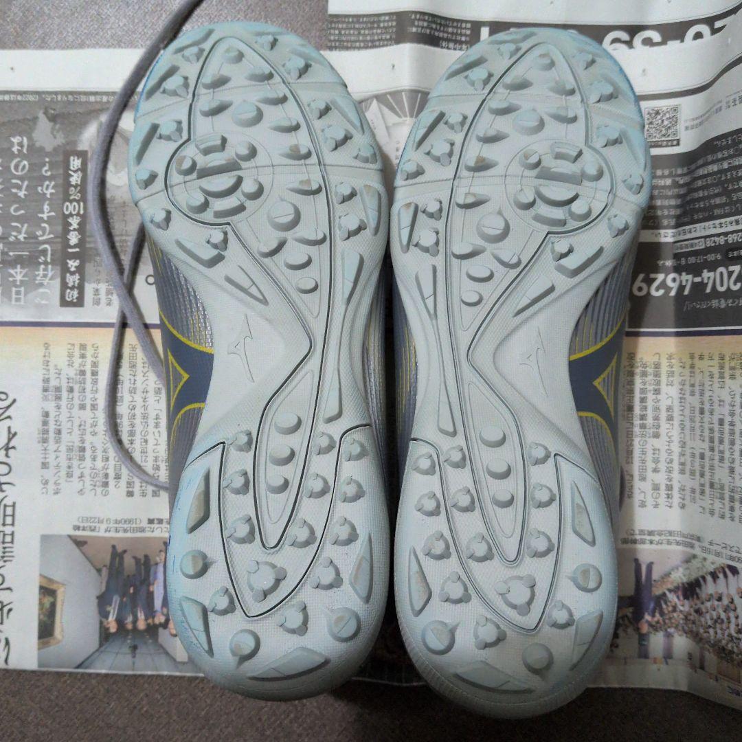 Mizuno サッカーシューズ US 8.5 シルバー