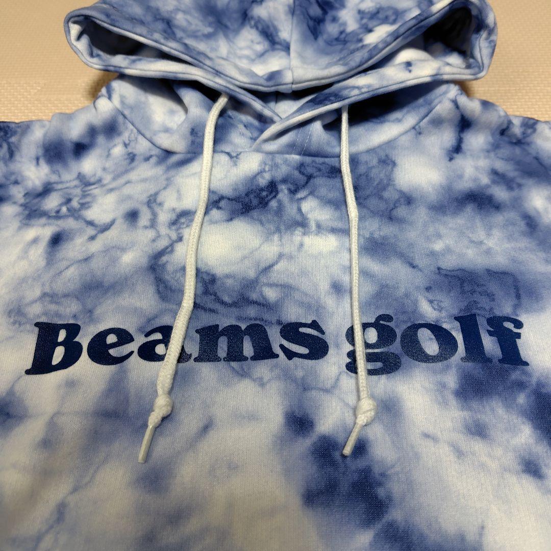 BEAMS GOLF ビームスゴルフ　タイダイ プルオーバー パーカー