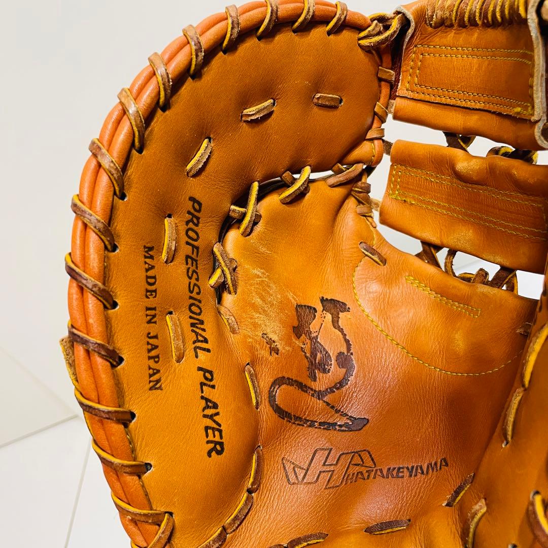 【廃盤モデル】ハタケヤマ 最高級 和牛 硬式 左投げ 内野手 ファースト