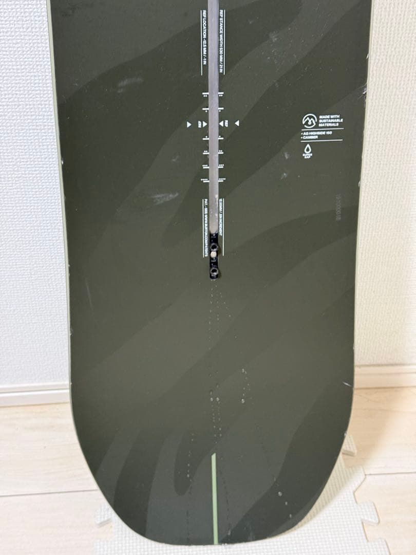 23 BURTON ANALOG HIGHSIDE 150cm キャンバー