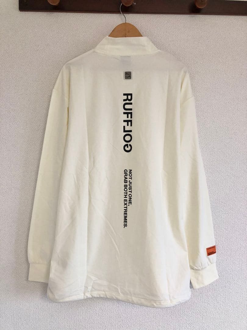 RUFFLOG MOCK NECK TEE サイズM 長袖