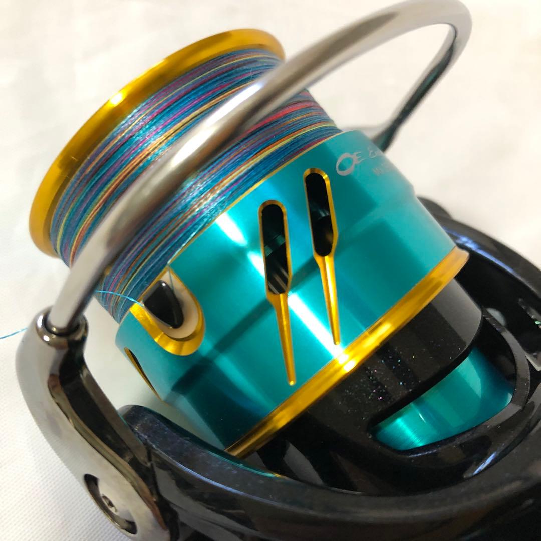 やっちゃん　ダイワ　17 エメラルダス　MX 2508PE-H ライン付