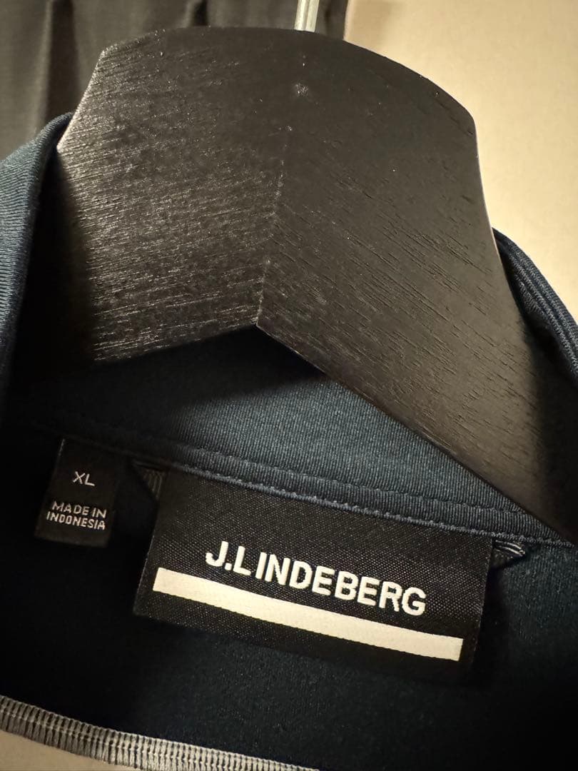 美品 J.LINDEBERG ゴルフ ジャケット XL ネイビー　ジップアップ