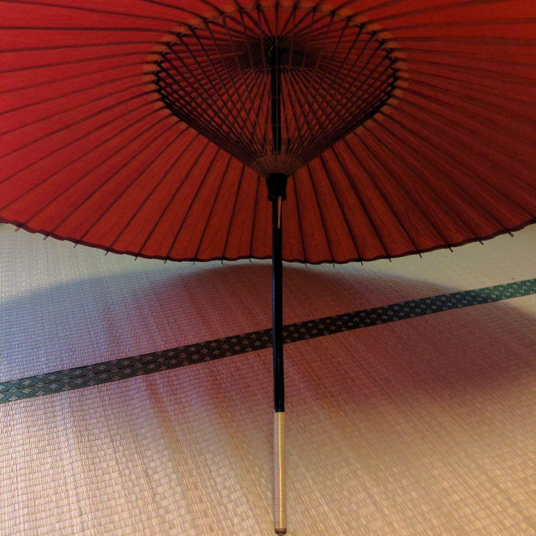 舞踊傘 赤色