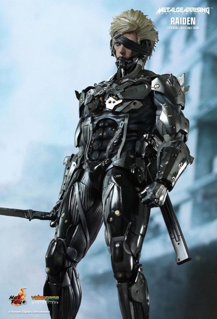 ホットトイズVGM17 メタルギアライジングリベンジェンス雷電 RAIDEN