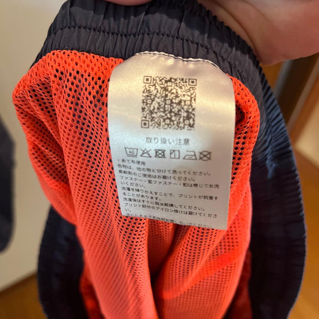 asics フード付きジャケット L ネイビー