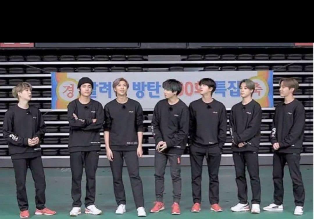 Run BTS 100回記念　公式　スウェット　ヘアバンド