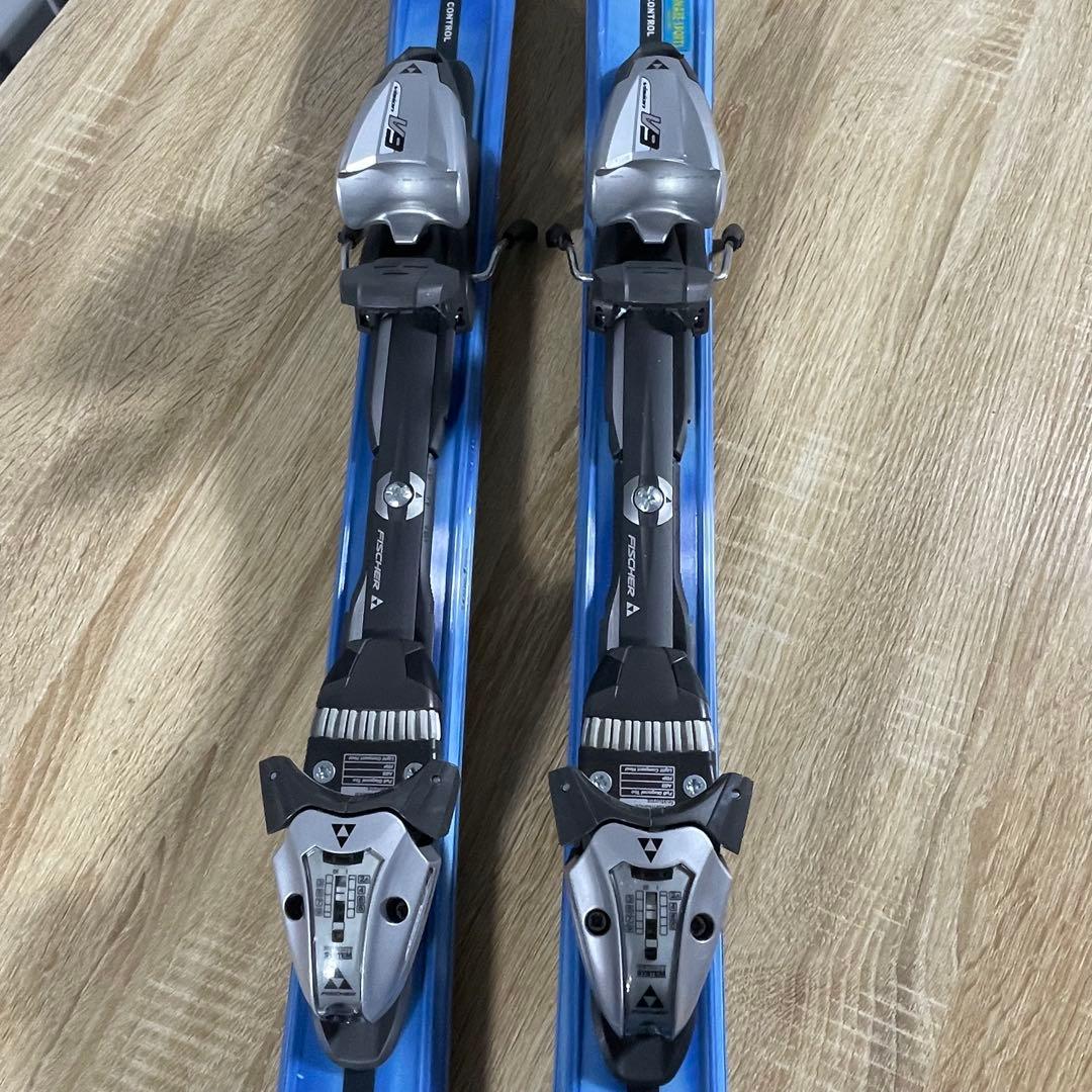 FISCHER（フィッシャー）160cm希少カラースキー板スキーセット