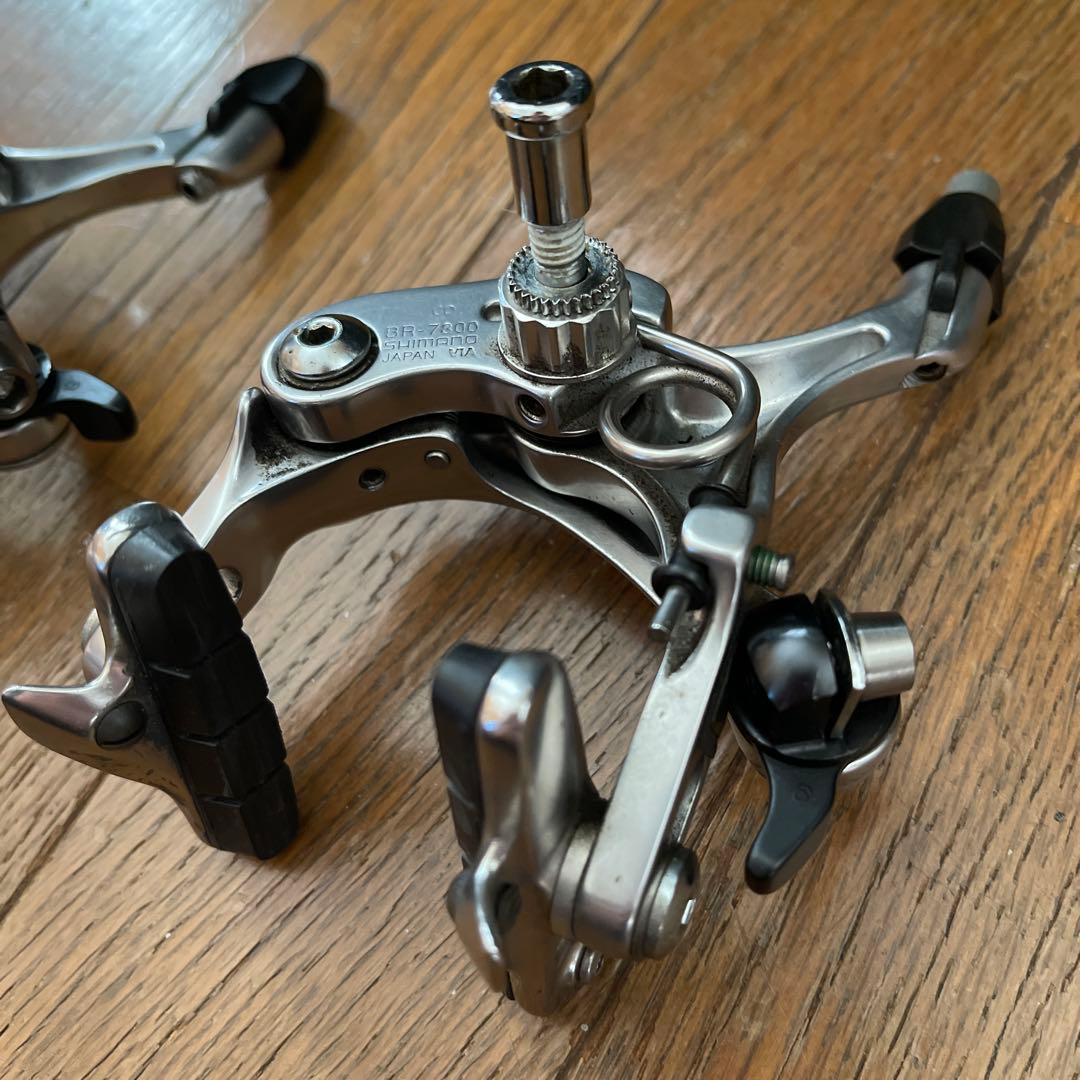 シマノ　デュラエース　前後ブレーキ　美品