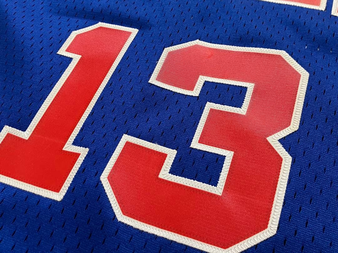 NBA 伝説 76ers　ウィルト・チェンバレン　ユニフォーム　シクサーズ