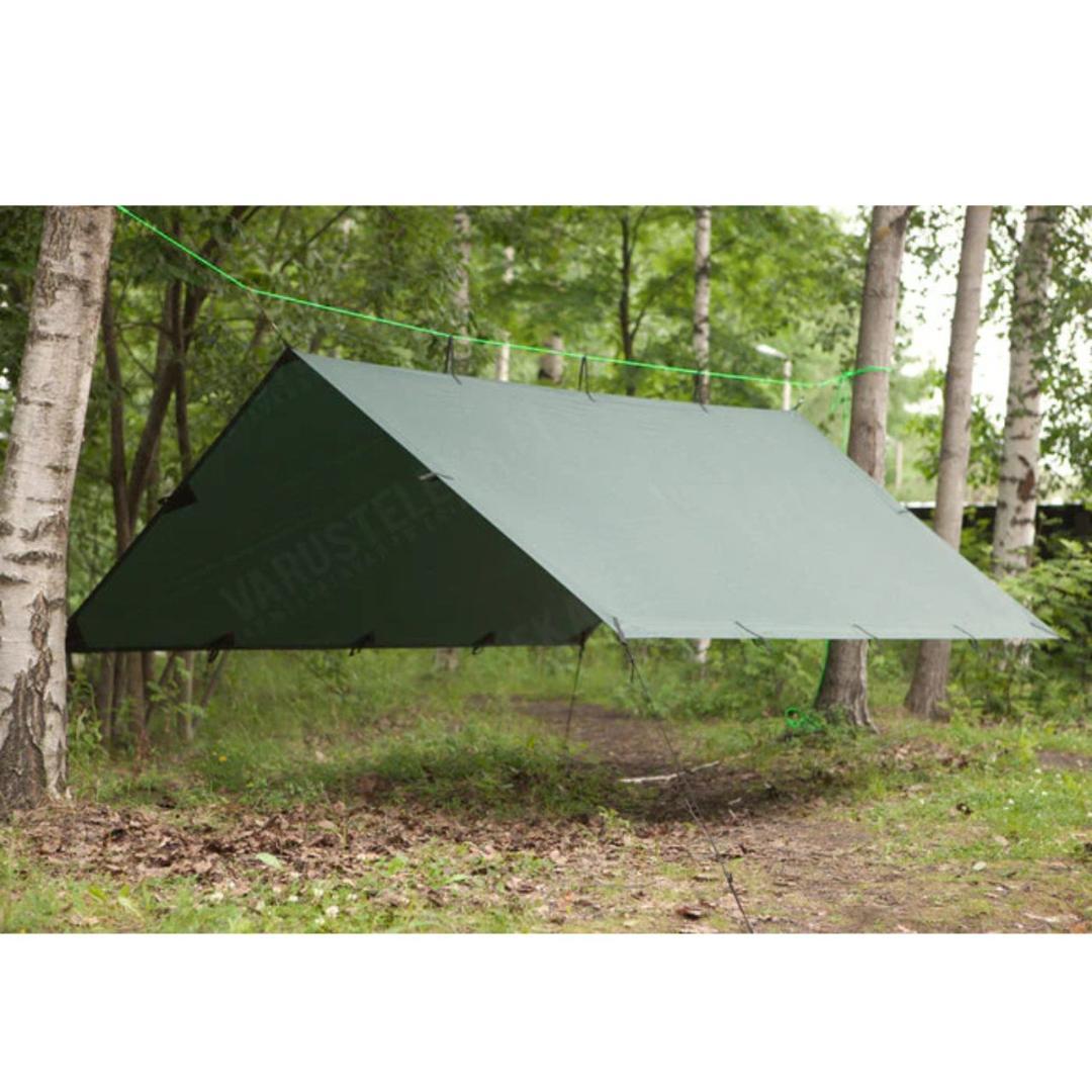 DD Tarp タープ 3m x 3m　オリーブグリーン ポール付き