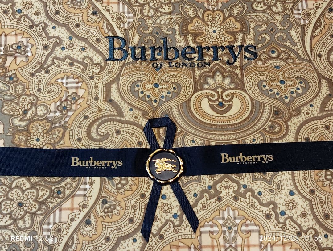 Burberrys ペイズリー柄 羽毛肌掛け布団 150×200cm