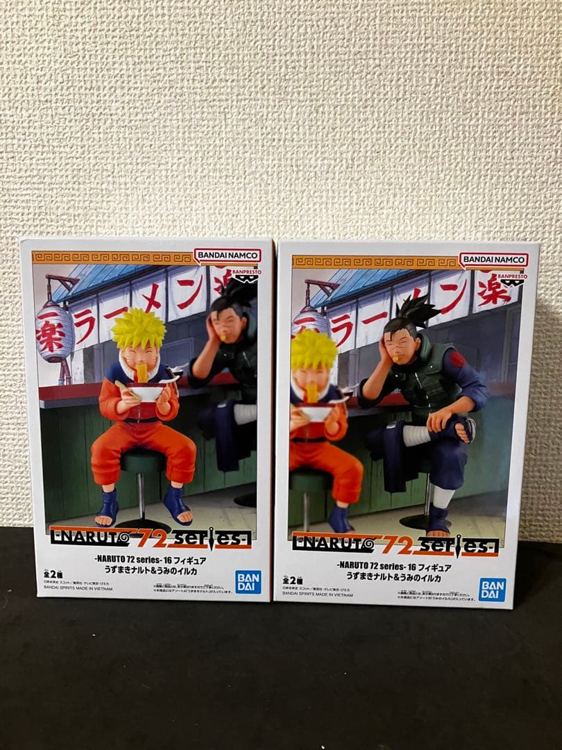 NARUTO 72series 16 一楽でのひととき　ナルト イルカ　24体