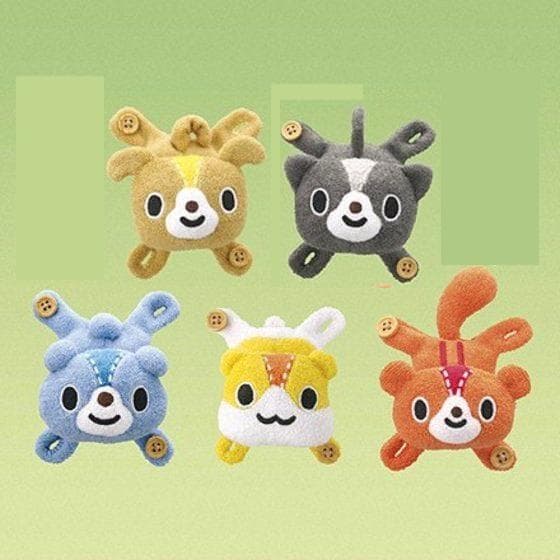 レア 平成レトロ バンダイ なかよしくたっぴーず ぬいぐるみ 5種セット