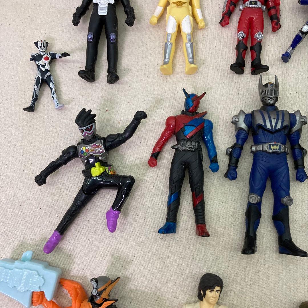 【20体セット★まとめ売り】仮面ライダー　ソフビ　ミニサイズ　フィギュア