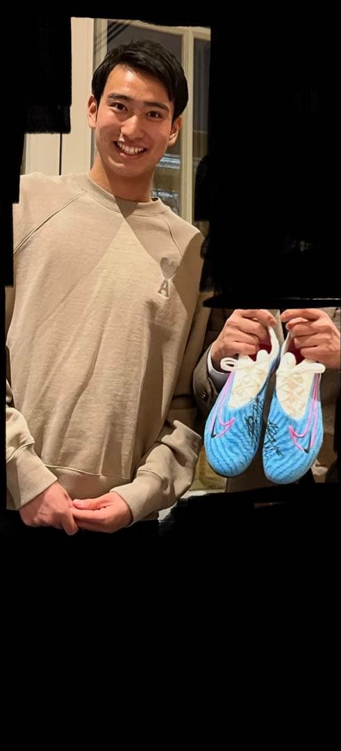Nike Phantom サッカーシューズ 中井卓大サイン入り