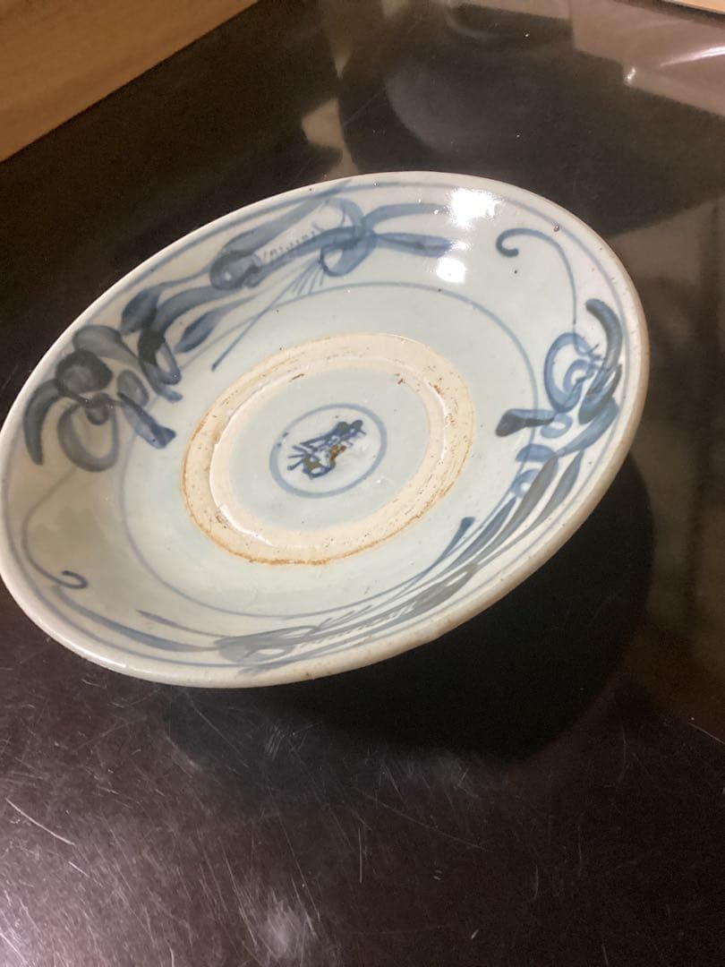 骨董品　初期伊万里　江戸期　幅約22cm 時代物