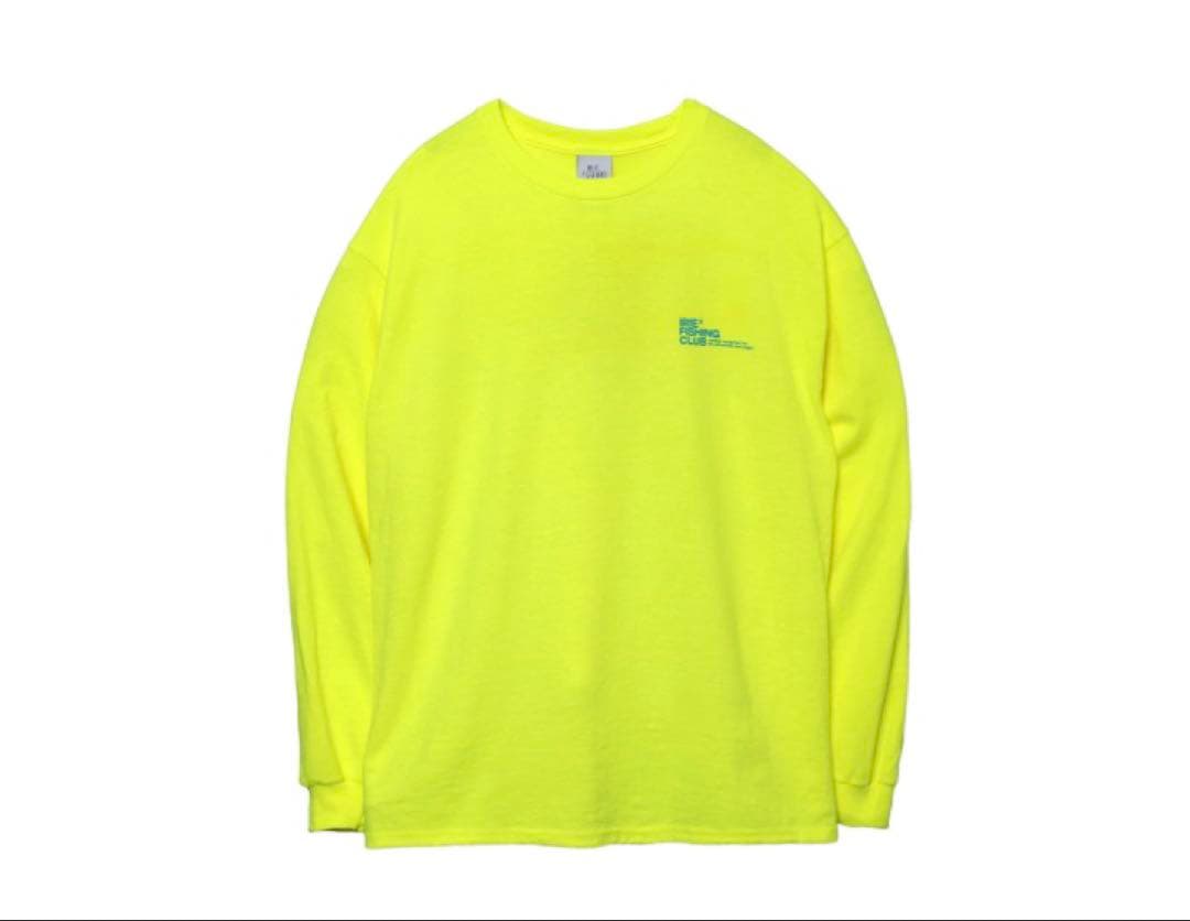 【新品】アイリーフィッシングクラブ　ロングスリーブTシャツ　サイズL イエロー