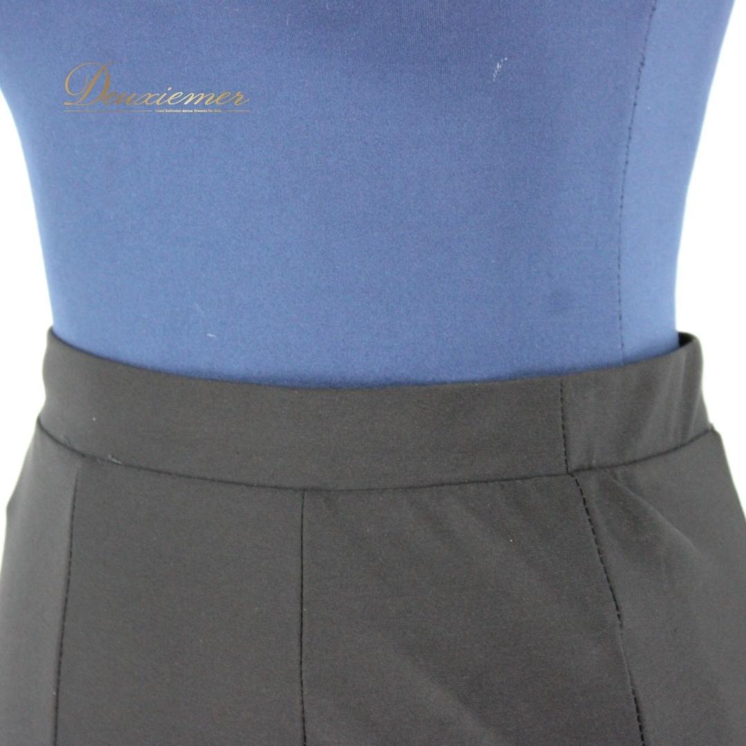 【美品 社交ダンス衣装】スカート レッスンウェア パーティー leirena 黒