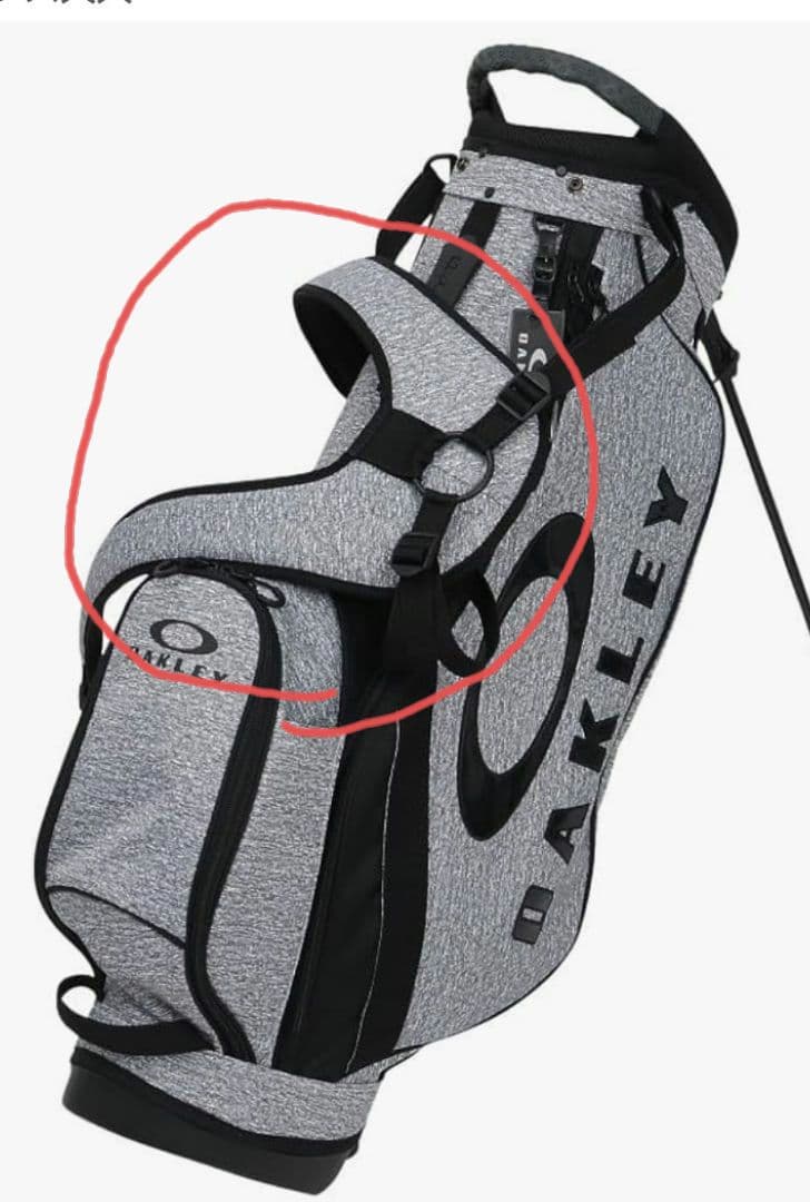 OAKLEY キャディバッグ 　デニム　ダークブルー