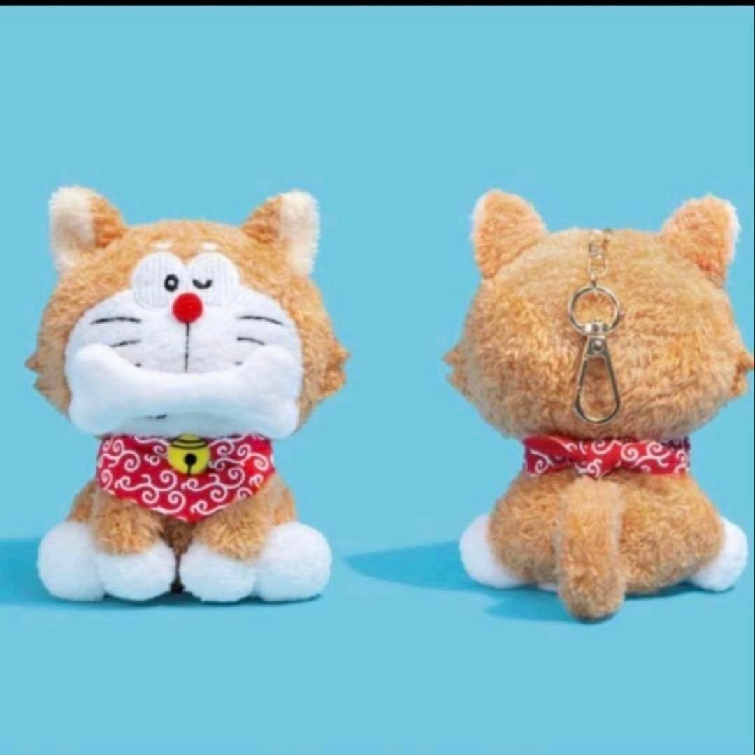 100％ドラえもん＆フレンズ 柴犬　しば犬　キーチェーン 桜ドラえもん入場特典